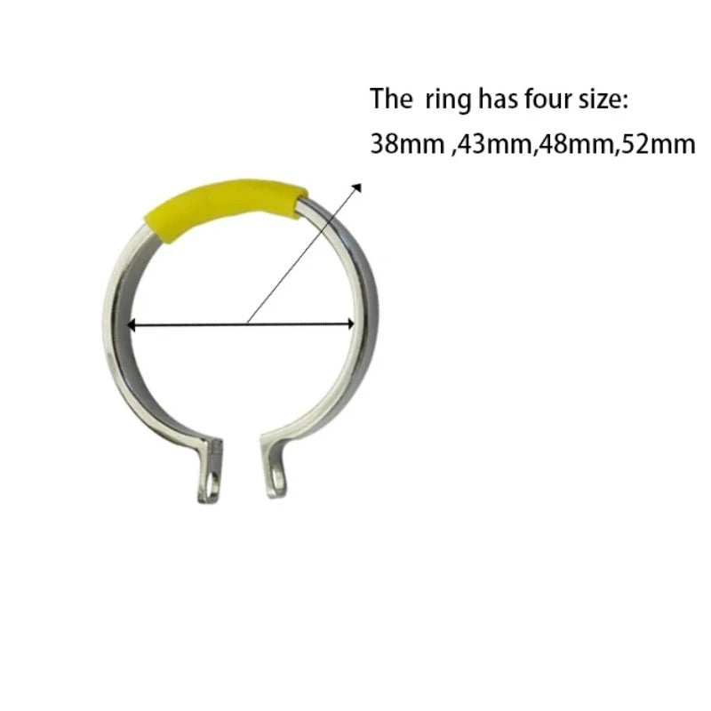 Metal Male Chastity Device Ring – Available in 4 Sizes