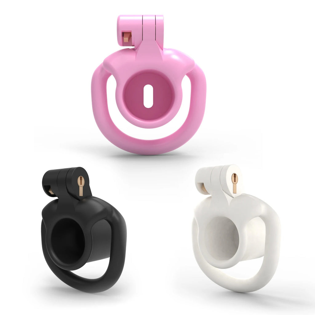 Nylon Male Chastity Device – Micro Locking Cage with Tube Design