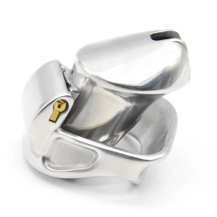 Stainless Steel Male Chastity Device  Small Size Cage