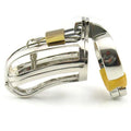 Male Chastity Cage Metal Alloy – Secure Metal Locking Device for Men