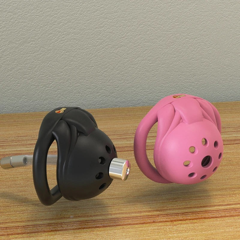 3D Printed Mini Male Chastity Device – Stealth Lock System with Urethral Catheter