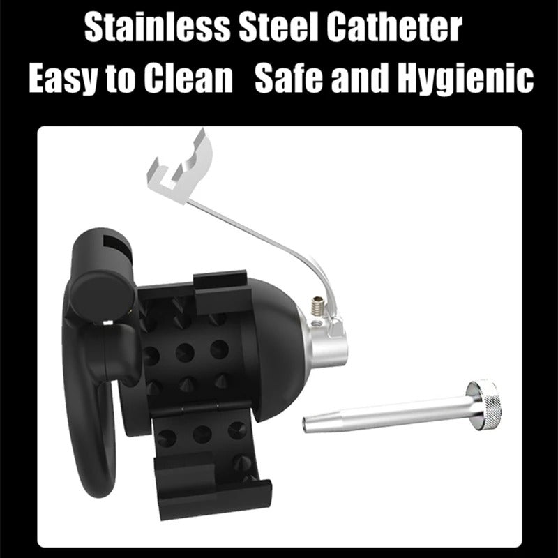 Bionic Design Hinged Chastity Device for Men – Adjustable ABS Locking System (2 Ring Types)