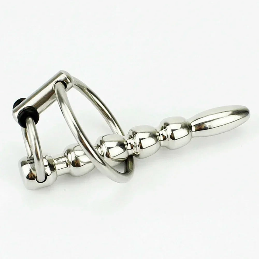 Stainless Steel Urethral Plug for Men | Horse Eye Sounding Rod