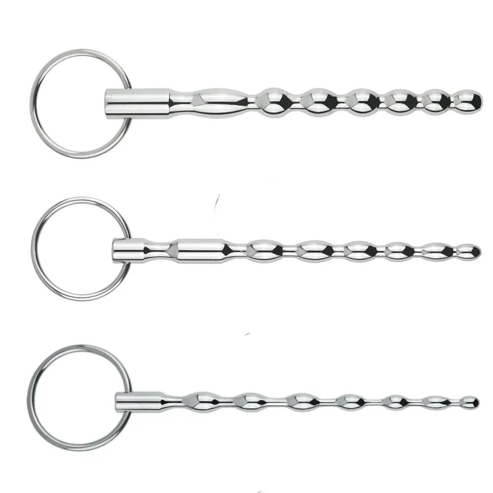 Men’s Stainless Steel Urethral Sounding Rod | 3 Size Options