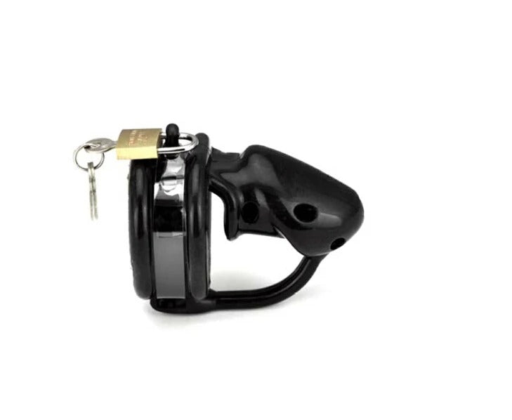 Mini Silicone Male Chastity Cage with Spikes – Birdlocked Design Available in 4 Colors