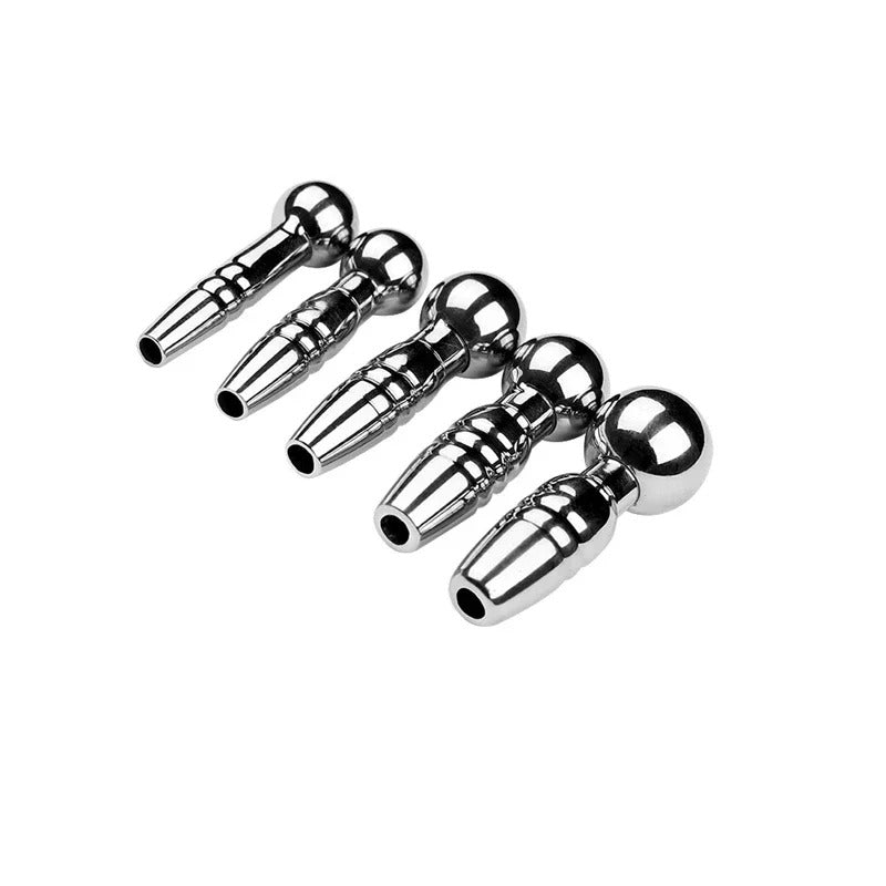 Stainless Steel Urethral Plug for Men | Sounding Rod Size 6mm-10mm