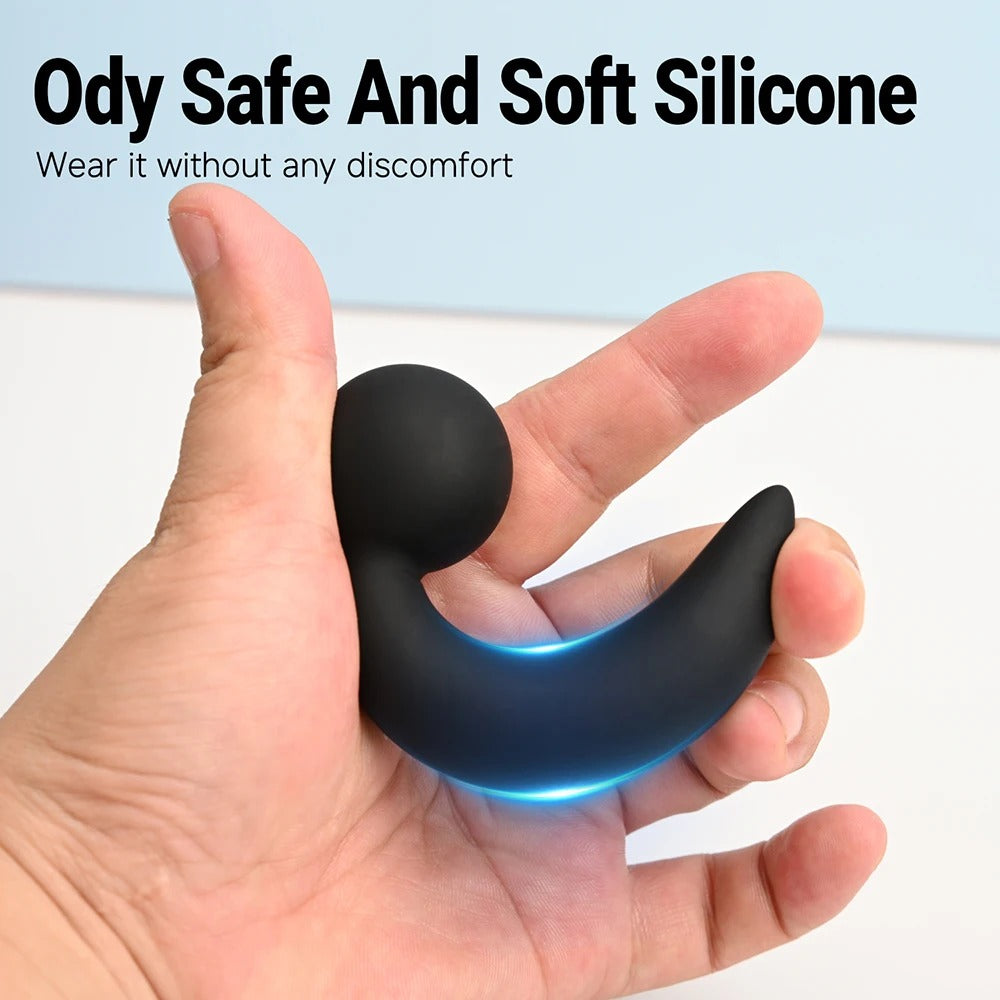 Knot-Knot Silicone Urethral Sound – Curved Penis Plug and Dilator for Men