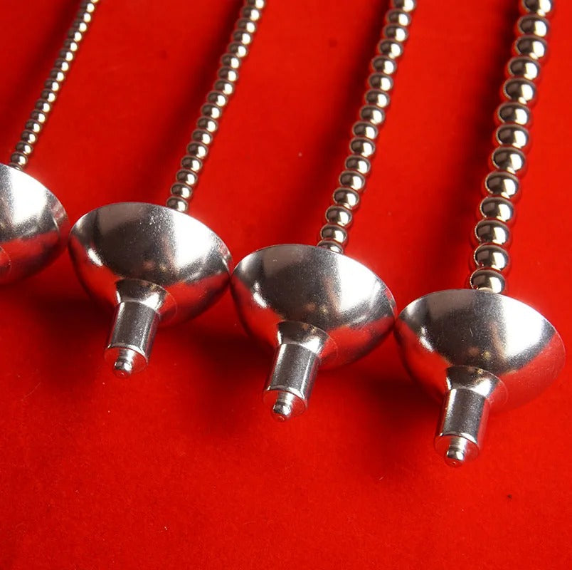 Long Stainless Steel Urethral Sounding Dilator – Precision Penis Plug & Urethral Catheter