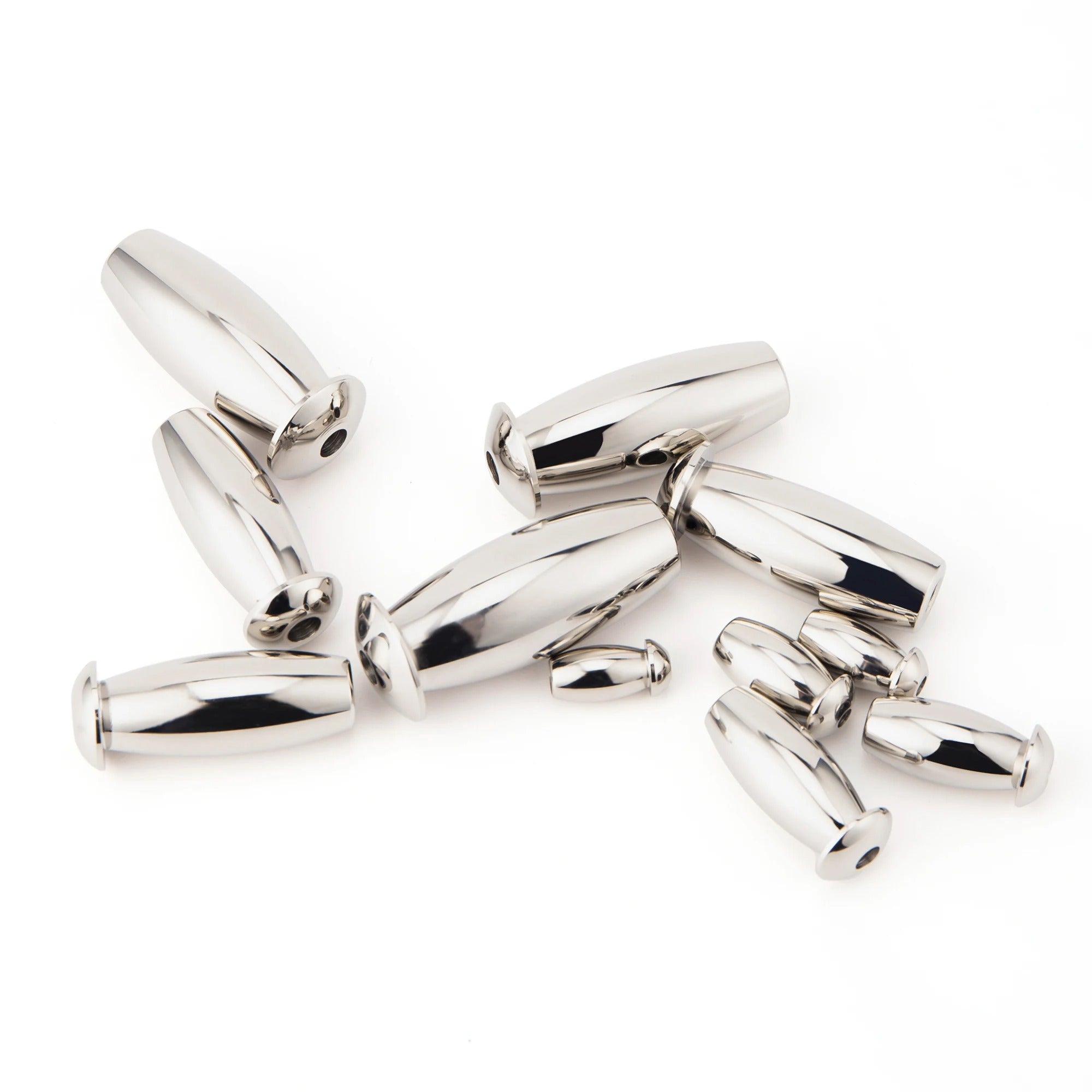 Stainless Steel Men’s Short Plugs | Hollow Urethral Plug | 8mm–20mm