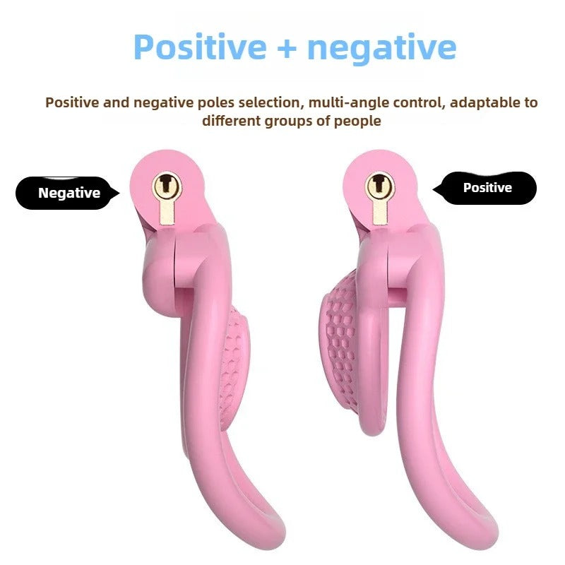 New Upgrade Detachable Adjustable ABS Male Chastity Cage – Snap Ring Urethral Lock Device