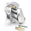 Heavy Stainless Steel Chastity Device | 80 mm Cage + Large Rings (64–71 mm)