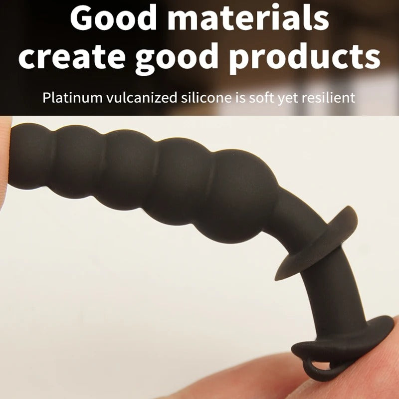 Flexible Silicone Penis Plug – Hollow Urethral Sounding Dilator for Men