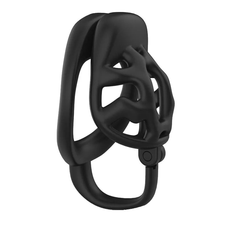 Small Bird Male Chastity Cage Set – Secure Lock with 3 Adjustable Rings