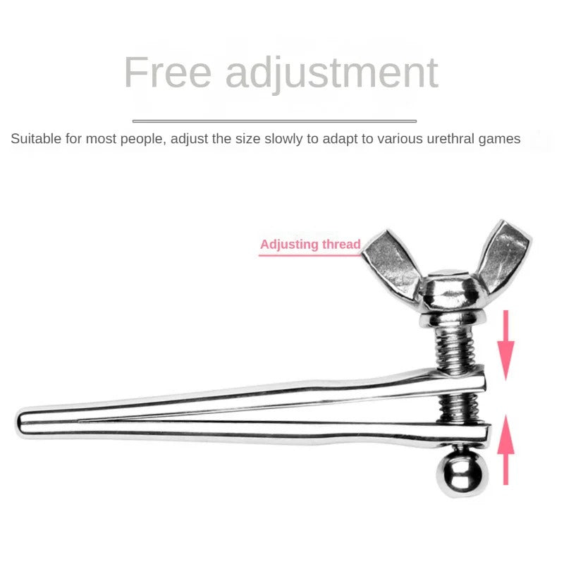 Adjustable Urethral Dilator Penis Plug – Horse Eye Stick Sounding Rod for Men