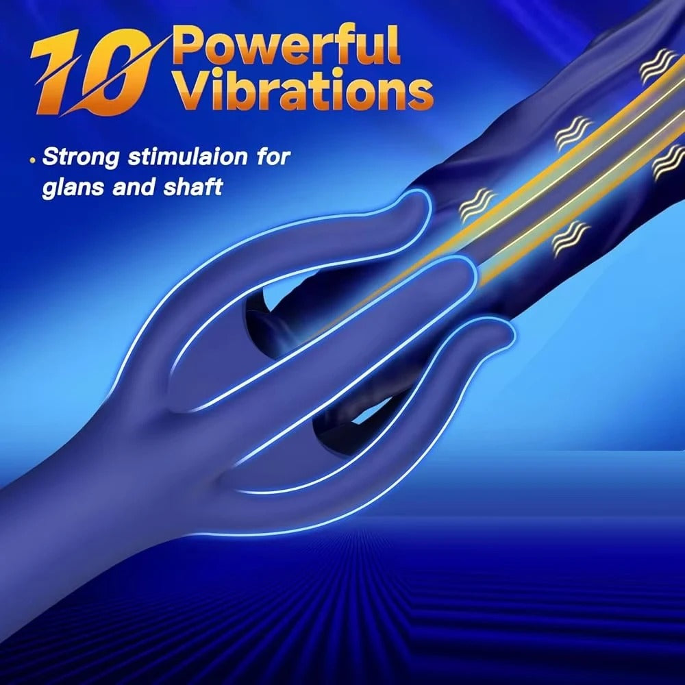Penis Massage Vibrator – Horse Eye Stick Urethral Stimulator for Men