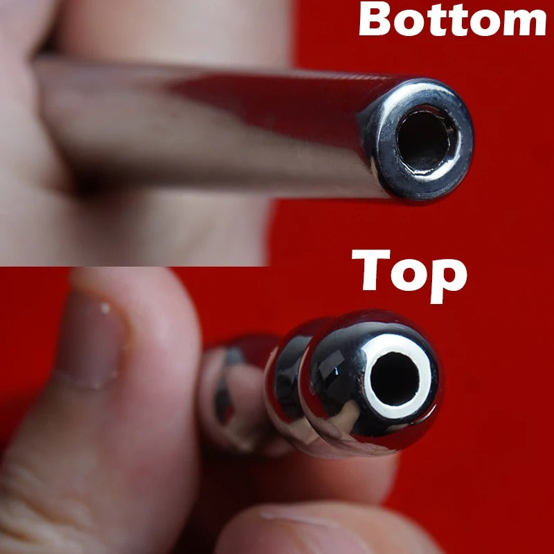 Stainless Steel Hollow Urethral Dilator – Precision Penis Plug with Measurement Markings