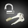 Luxury Stainless Steel Male Chastity Device with Titanium Plug PA Lock