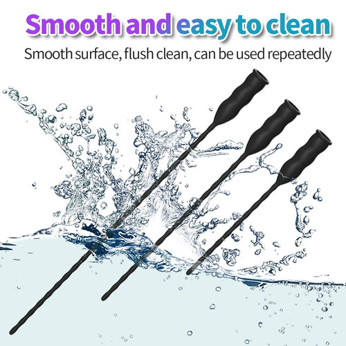 10-Frequency Urethral Vibrator – Horse Eye Sounding Penis Plug for Men
