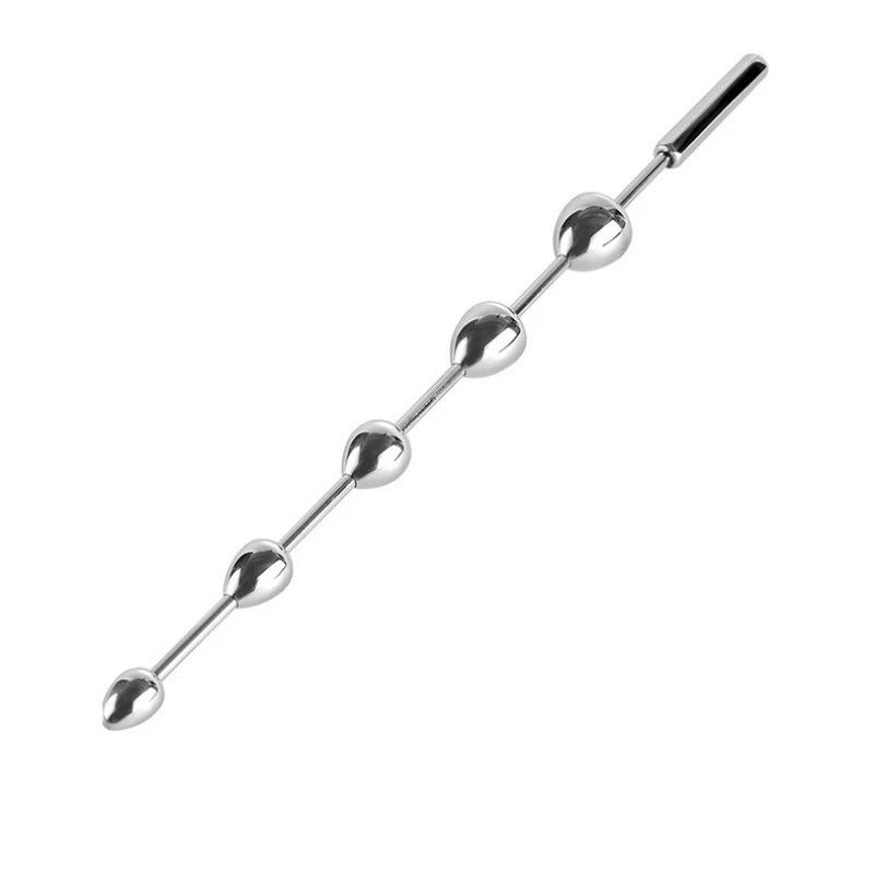 Stainless Steel Horse Eye Urethral Dilator – Precision Urethral Plug & Massager for Men