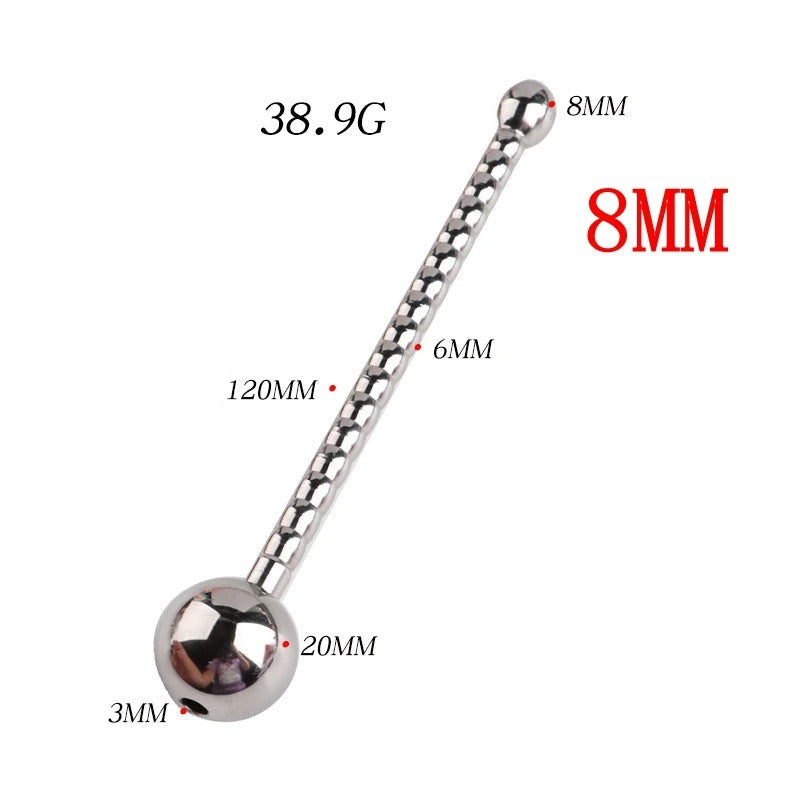 Hollow Urethral Sounding Rod Dilator for Men
