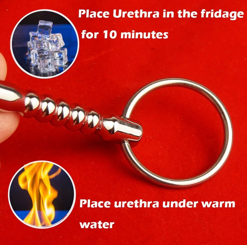 304 Stainless Steel Urethral Dilator – Metal Penis Plug & Sounding Catheter for Men