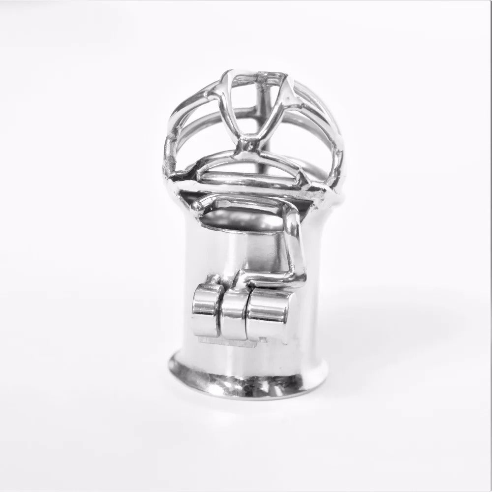 PA Puncture Stainless Steel Male Chastity Device