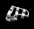 316 Stainless Steel Double Lock Male Chastity Device
