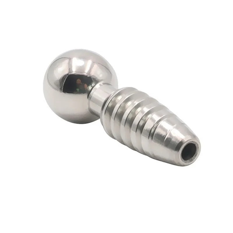 Stainless Steel Threaded Urethral Sound Dilator for Men – Catheter Plug Stimulator