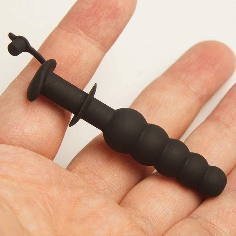 Flexible Silicone Penis Plug – Hollow Urethral Sounding Dilator for Men