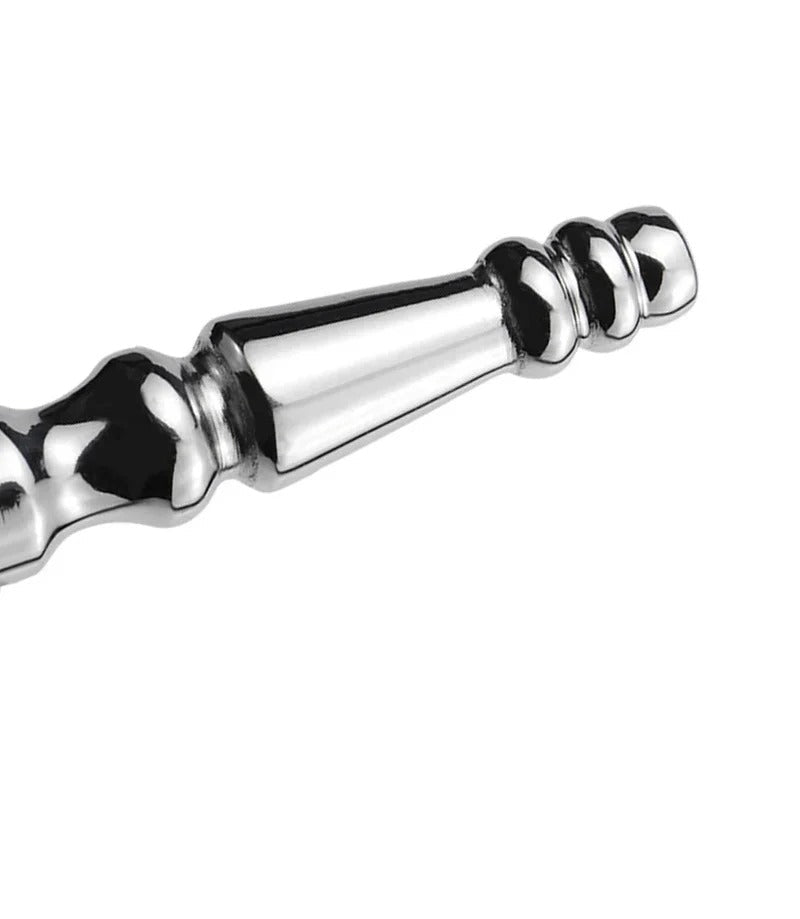 Stainless Steel Urethral Sound – Beaded Plug for Men 6mm-10mm