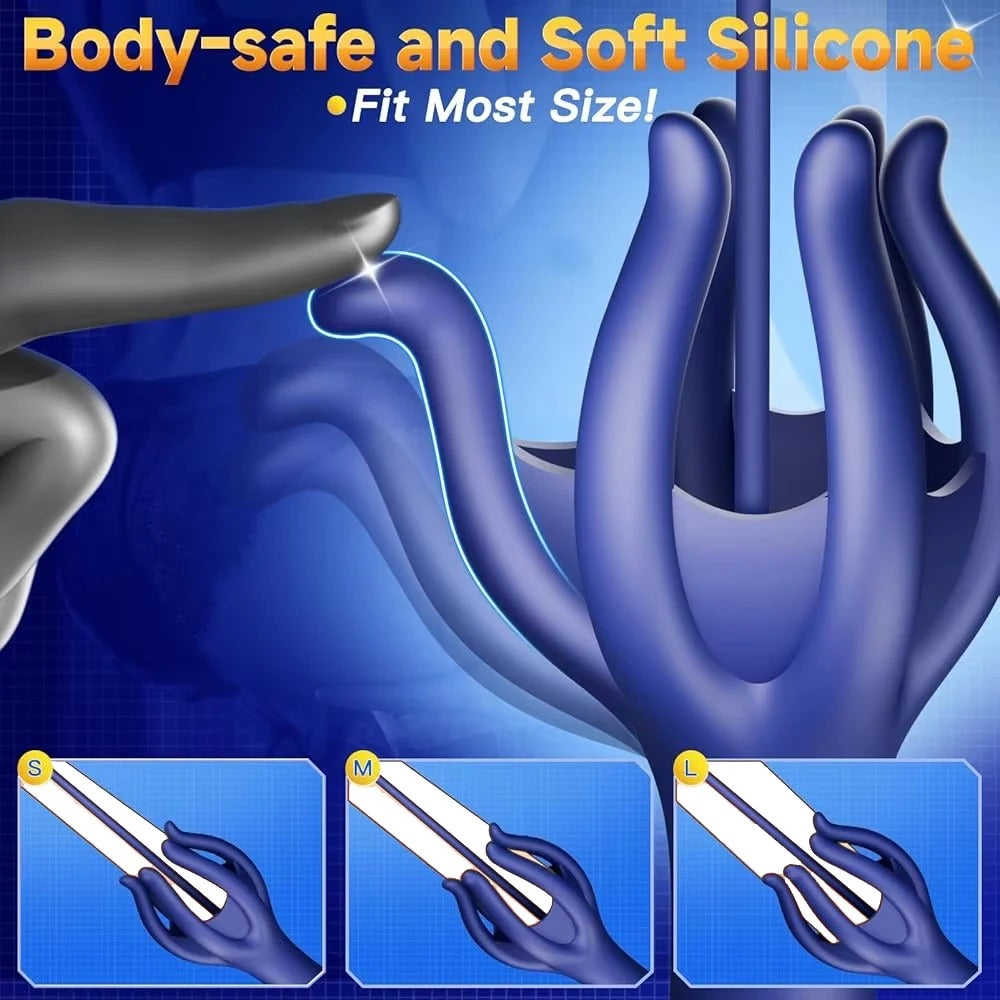 Penis Massage Vibrator – Horse Eye Stick Urethral Stimulator for Men