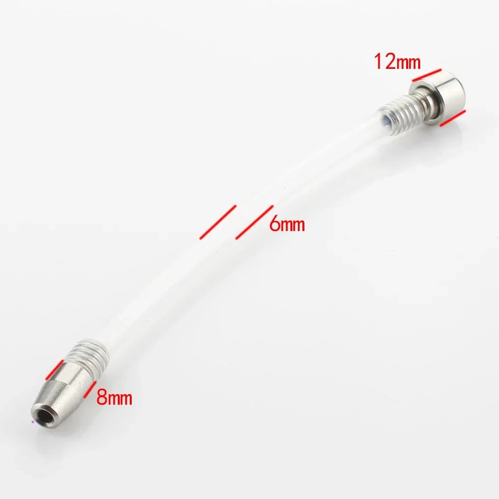 Stainless Steel Universal Accessory for Male Chastity Devices – Urethral Tube Attachment