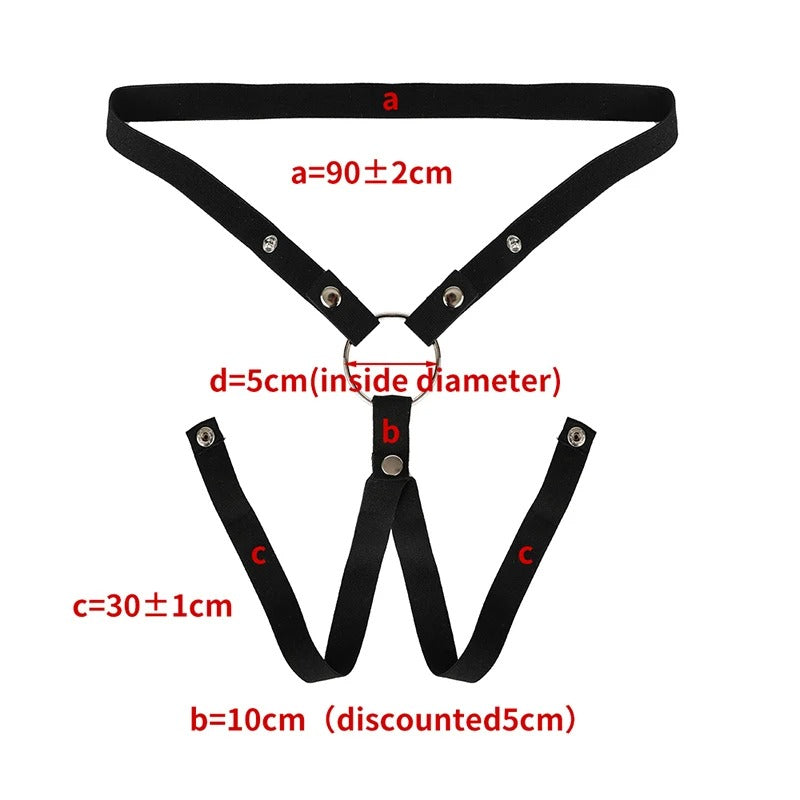 Butterfly Male Chastity Device | Discreet CB Cage with Straps for Everyday Wear