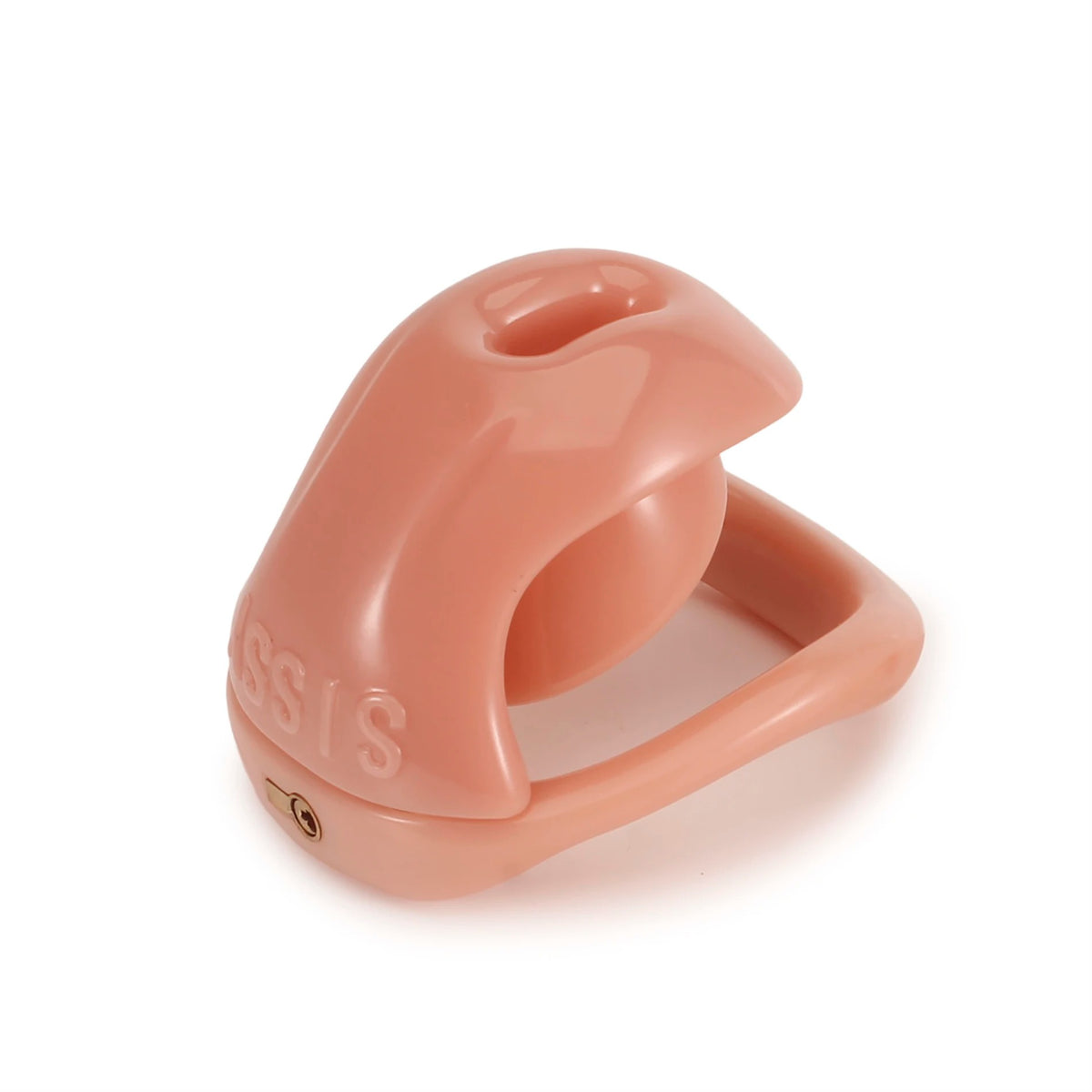 Vagina Texture Male Chastity Cage with Protective Cap – Lockable CB Device with Mini Lock