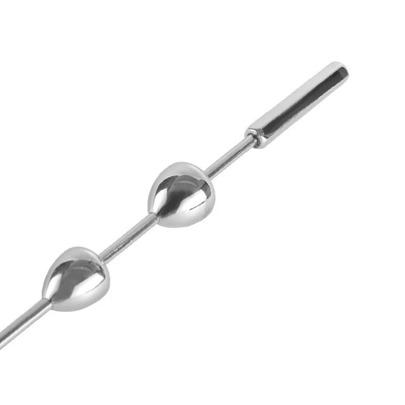 Stainless Steel Horse Eye Urethral Dilator – Precision Urethral Plug & Massager for Men
