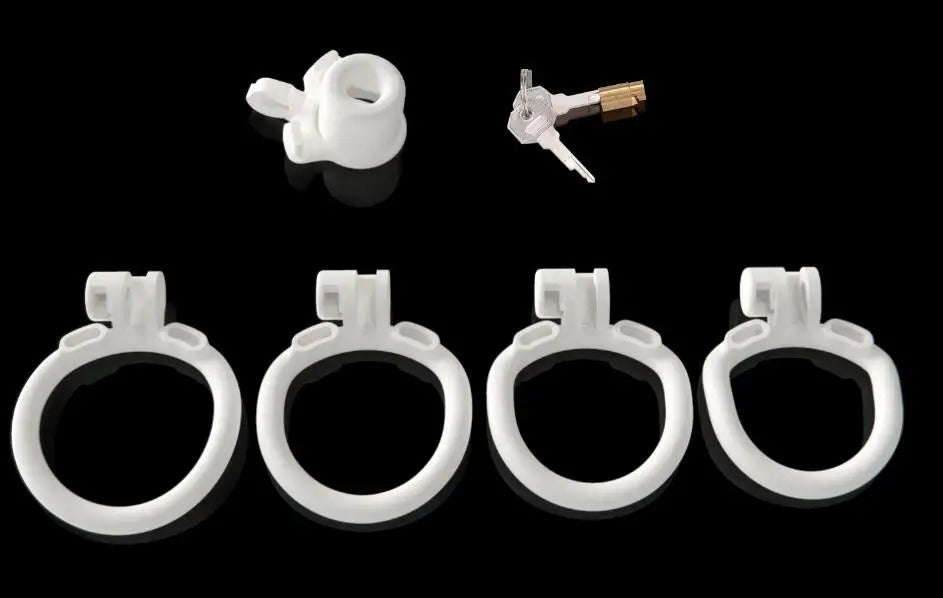 Nylon Male Chastity Device – Micro Locking Cage with Tube Design