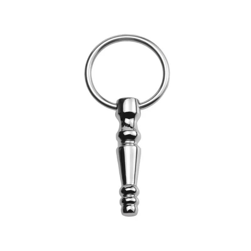 Stainless Steel Urethral Sound – Beaded Plug for Men 6mm-10mm