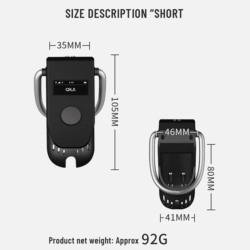 Intelligent Remote Electrical Stimulation Male Chastity Device – 3.0 CB Lock