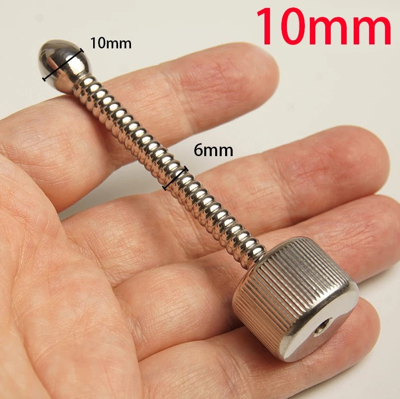 Stainless Steel Urethral Sound Plug Hollow Core – Metal Dilator for Men