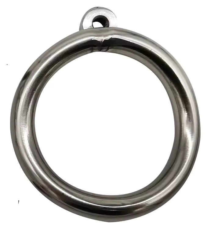 Modern stainless steel comfort band with polished long lasting surface