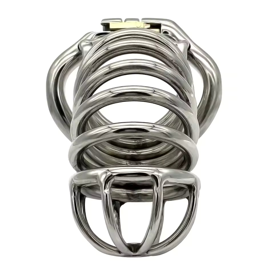 Polished stainless steel security ring for everyday use