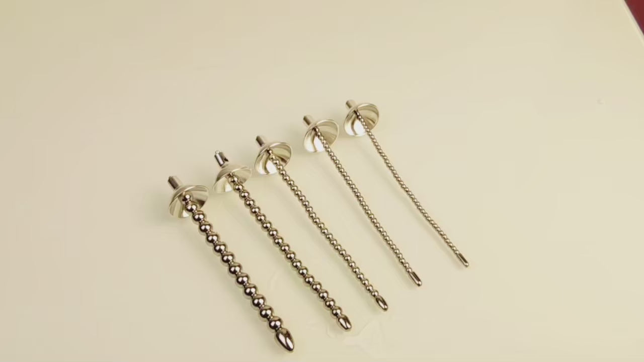 Long Stainless Steel Urethral Sounding Dilator – Precision Penis Plug & Urethral Catheter