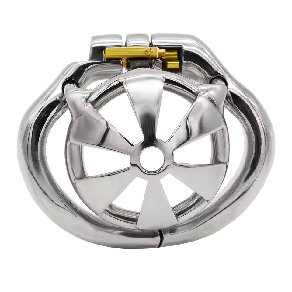 Rust resistant stainless steel polished ring with ergonomic fit