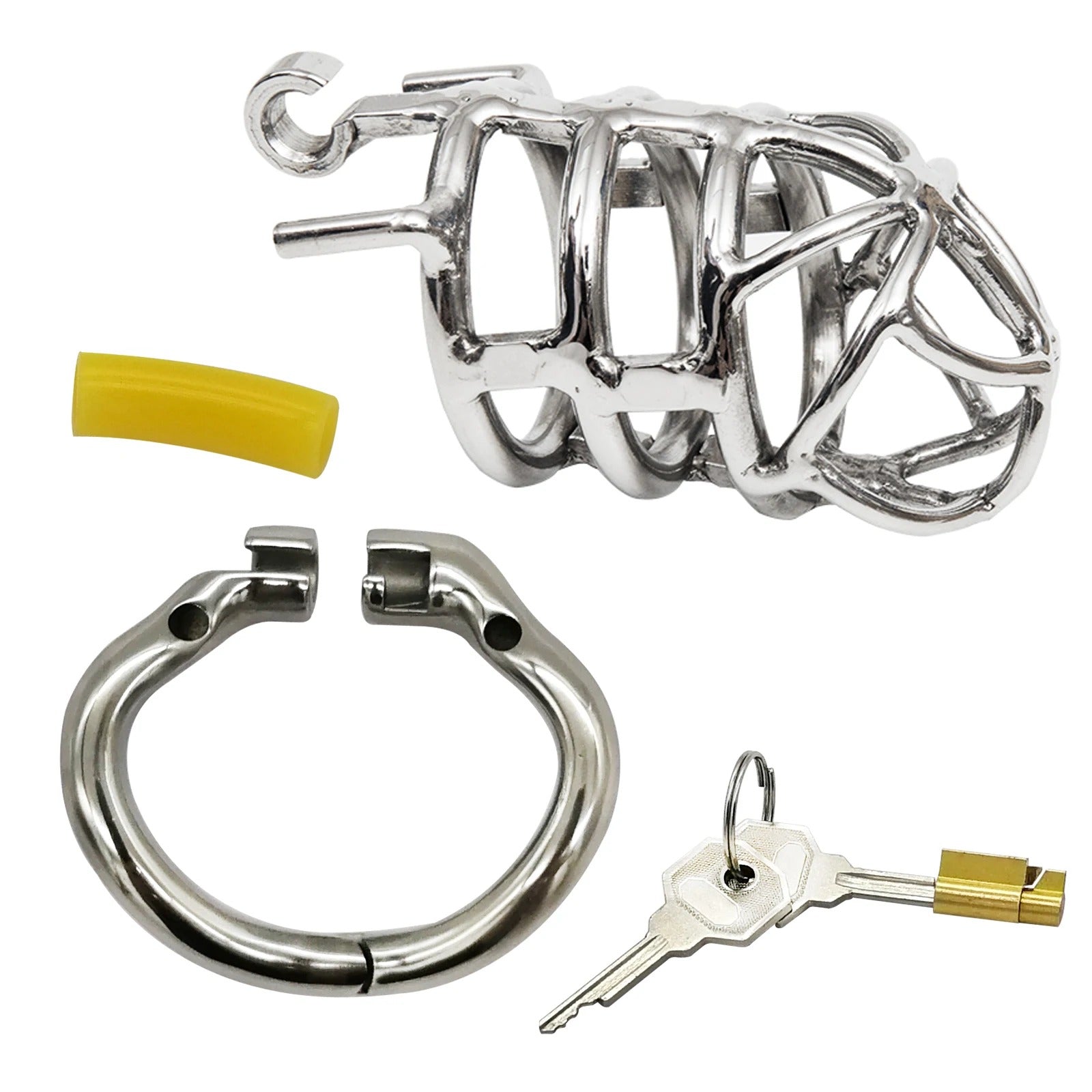 Stainless steel device with adjustable base ring