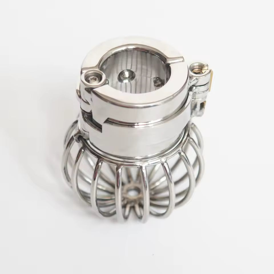 Stainless steel lock band for men with ergonomic fit