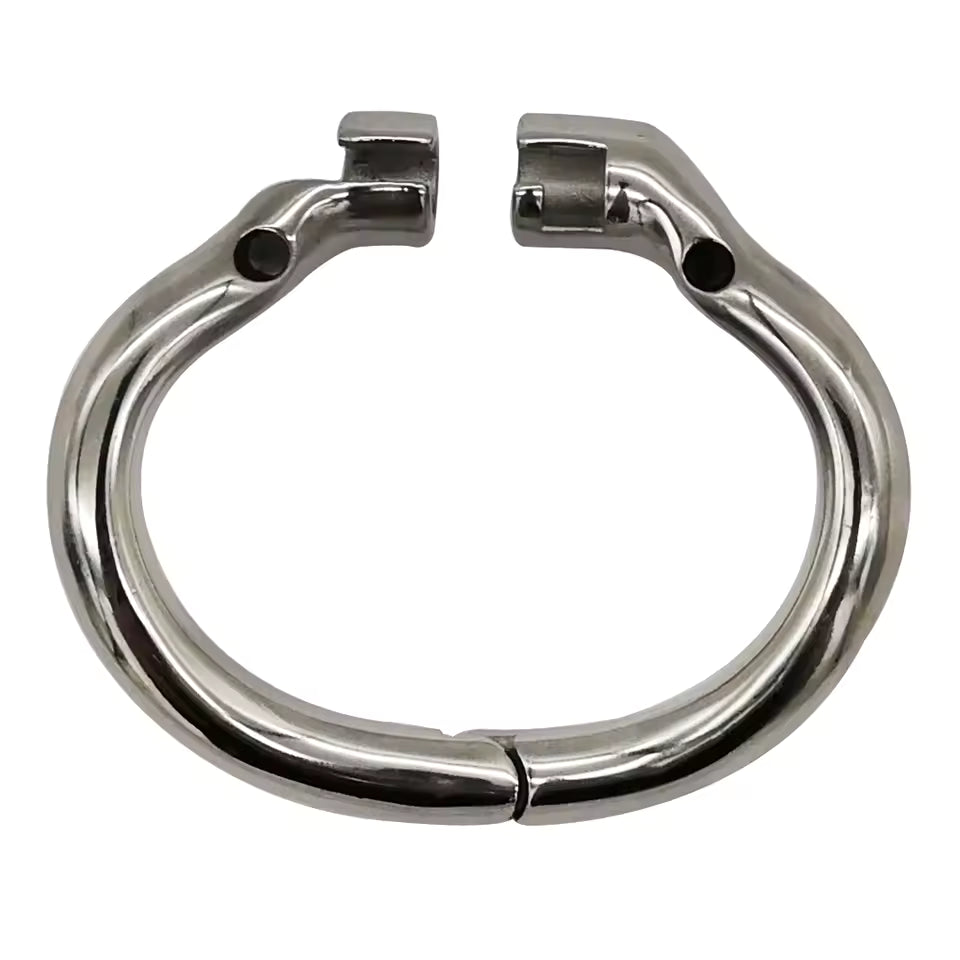 Stainless steel male chastity cage small