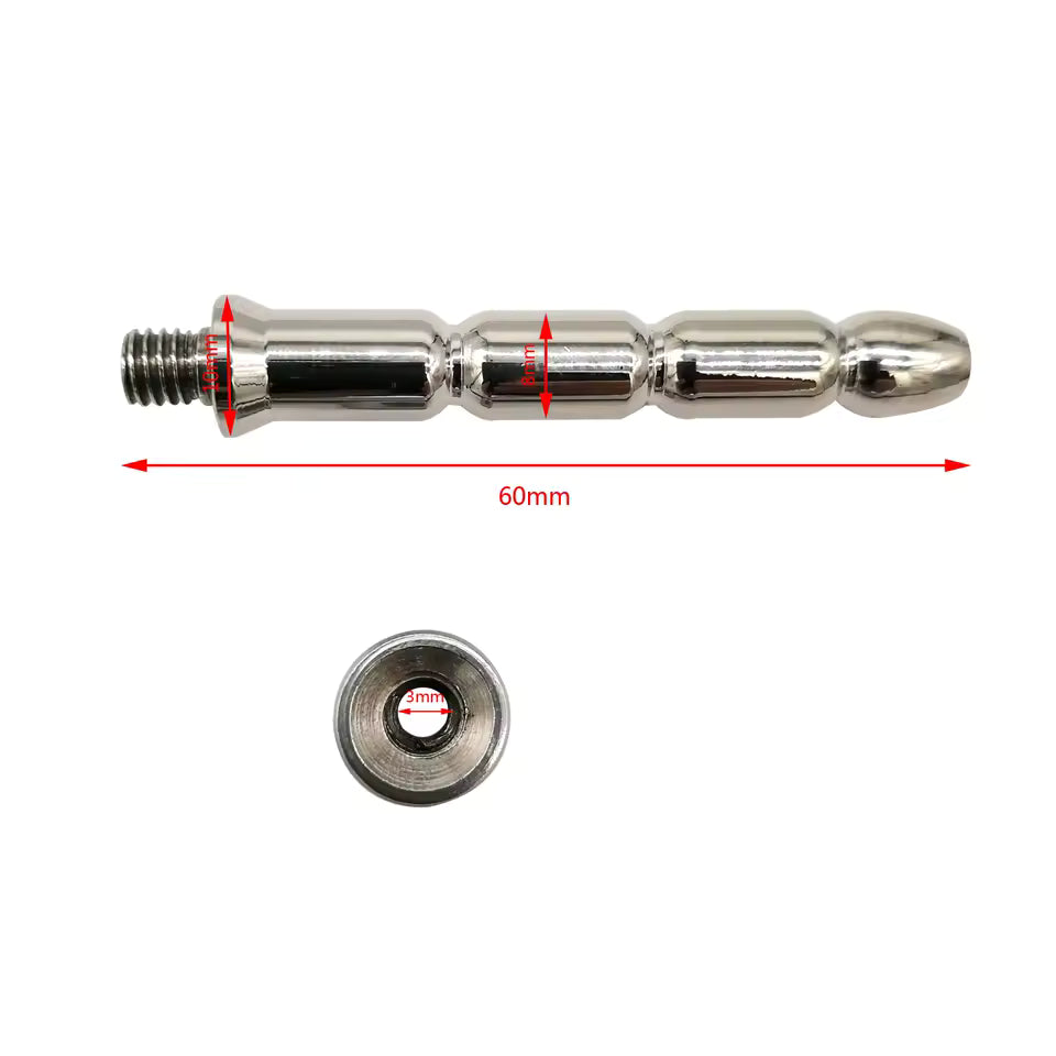 steel catheter for chastity device
