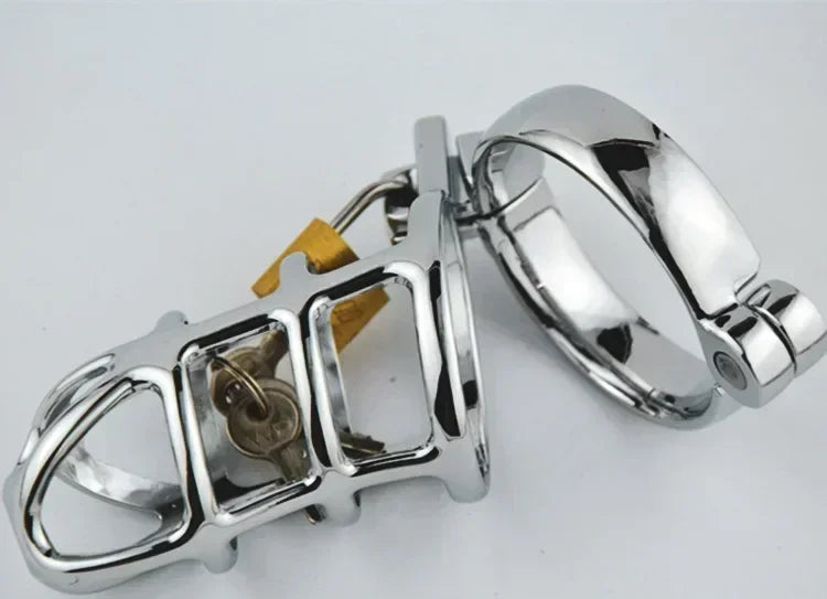 Alloy steel locking ring for men with rust resistant polished finish