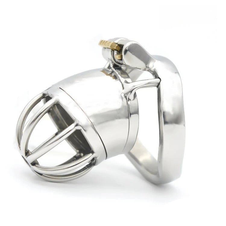 Stealth Lock Stainless Steel Male Chastity Device