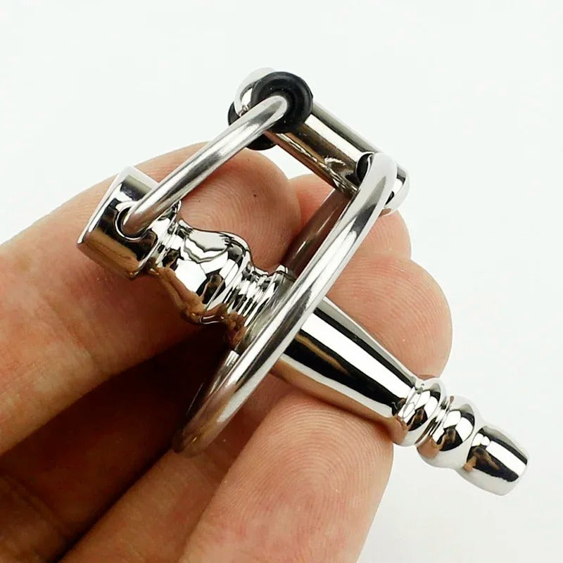 Male Urethral Sounding Toy – Stainless Steel Dilator for Play